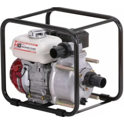 Мотопомпа Daishin SCR-80HGD, 80х80мм, HG170D, 4.0кВт/5,4к.с. (3600об/хв.), 163см3, 1000л/хв, 32м, 8м