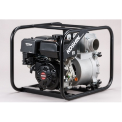 Мотопомпа Koshin для брудної води KTZ-100S, 100х100мм, K420,  7,2кВт/9,8к.с. (3600об./хв.), 420см3