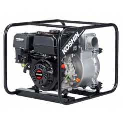 Мотопомпа Koshin для брудної води KTZ-80X, 80х80мм, K300, 6,0кВт/8,2к.с. (3600об./хв.), 301см3, 61кг