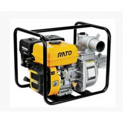 Мотопомпа Rato RT100ZB26-5.6Q, R210, 100х100 мм, 60 м3/год., 7м/26 м, 212 см3, 4/4 кВт/ 6.0 к.с. (36