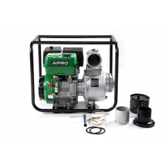 Мотопомпа WP-100 13л.с. 100 м³/ч 25м бензиновая 4-х тактн. APRO