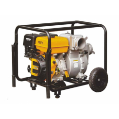 Мотопомпа для брудної води, 100х100 мм,R390, 389 см3, 8.2кВт(3600 об/хв),100м3/год.,26м, 7м, 76кг