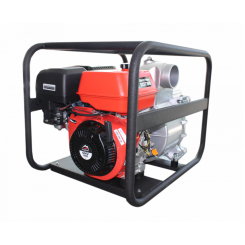 Мотопомпа рукав 100мм, 85м3/год, підйом 25м, шлам/брудна вода, дв.Senci SC420