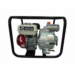 Мотопомпа рукав 75мм, 58м3/год, дв. Honda GX200, підйом 26м, брудна вода, SCWT80H