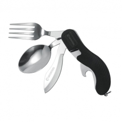 Мультиінструмент туристичний, 5 в 1, чохол INTERTOOL HT-0543