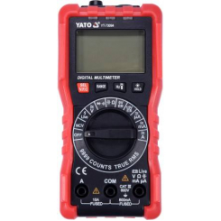 Мультиметр для вимірювання електричних параметрів YATO із цифровим LCD-дисплеєм