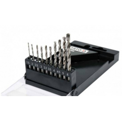 НАБІР СВЕРЛ ЗА МЕТАЛОМ YATO 1.5-6 ММ HEX-1/4" HSS 6542 ДЛЯ НЕРЖАВУЮЧОЇ КОНСТРУКТИВНОЇ ЛЕГОВАНОЇ СТАЛІ 10 ШТ