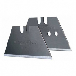 Леза запасні STANLEY для оздоблювальних робіт, трапецієподібні "1991", довжина 50мм, товщина 0,45мм, 5 шт.