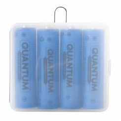 Набір акумуляторів літій-іонних Quantum Li-ion ICR18650, 2200mAh, 0.5-1С, 4шт/уп plastic case