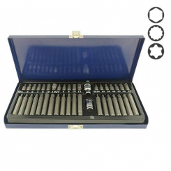 Набір біт 10мм HEX, TORX, SPLINE 40од. СТАНДАРТ SDBS0040