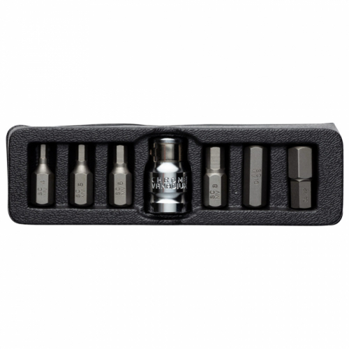 Набір біт HEX 1/2" 7шт S2 (шар кейс) ULTRA (4013202) 410745