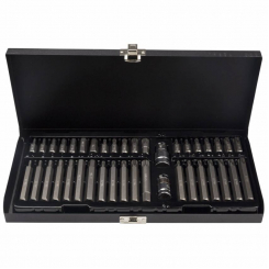 Набір біт HEX TORX Spline 10мм 40шт S2 (метал кейс) ULTRA (4017092)