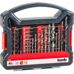 Набір біт та свердел 42 шт, PROMO KWB (109104)