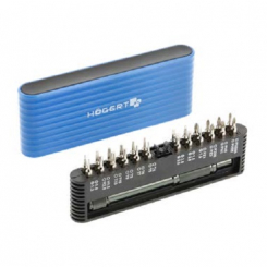 Набір біт з бітоутримувачем HOEGERT SL/PH/PZ/TORX/HEX HT1S273