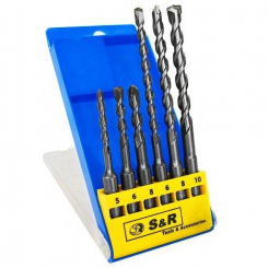 Набір бурів S & R Meister SDS-plus 6 шт.