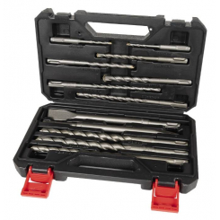 Набір бурів та зубил SDS+, 12 шт, KWB (240295)