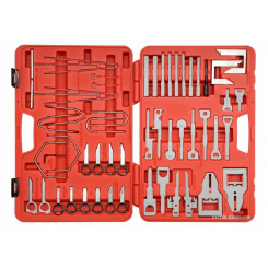 Набір для демонтажу автомобільного радіоприймача YATO, 52 шт. [10]