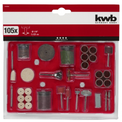 Набір для  гравера, 105  предметів, KWB
