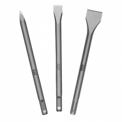 Набір долот та бурів SDS Plus AEG з 2 ріжучими кромками, 5 шт: бури 6\8\10х160, долото гостре, плоске