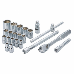 Набір головок 1/2, 22 предмети DeWALT DWMT19241-1