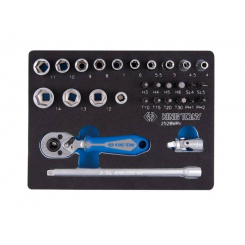 Набір головок 29 одиниць з принаддям