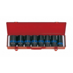 Набір головок ударних 3/4" 8 одиниць 26 - 38 мм подовжених (уп.1)