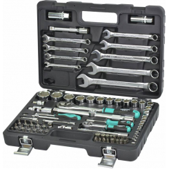 Набір інструмента 84од. 1/2"-1/4" пласт. кейс