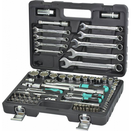 Набір інструмента 84од. 1/2"-1/4" пласт. кейс