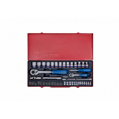 Набір інструментів 58 одиниць 1/4"+1/2"