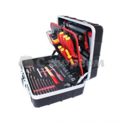 Набір інструментів U10102PX Utool для електрика 125 предметів, алюмінієвий кейс