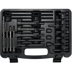 Набір інструментів для демонтажу свічок розжарювання YATO: HSS, 22 шт.