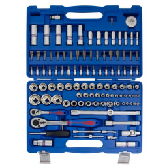 Набір інструментів універсальний 110 од. 1/4"+1/2" 12-ти грані KING TONY