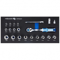 Набір інструментів з трищіткою, 22 шт. EVA HOEGERT 21 HT7G127
