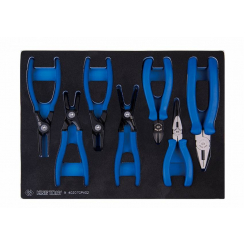 Набір інструментів (знімачі, пасатижі, бокорізи) 7 одиниць