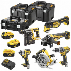Набір із шести інструментів безщіткових DeWALT DCK685P3T