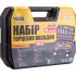 Набір ключів і насадок торцевих MASTERTOOL CrV 1/4" і 1/2" 94 шт 78-5094