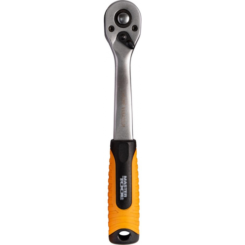 Набір ключів і насадок торцевих MASTERTOOL PROFI 1/4"-3/8"-1/2" тріскачка 72Т 121 шт кейс 78-5121