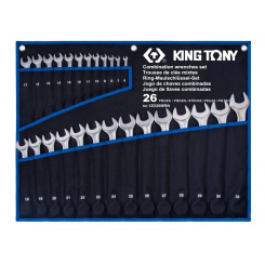 Набір ключів комбі 6-32 мм 26 одиниць