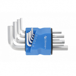 Набір ключів шестиранних HOEGERT 1.5 - 10 HT1W820