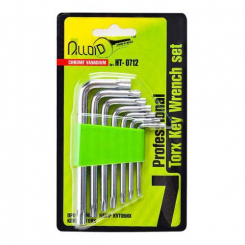 Набір ключів вигнутих TORX. 7 пр. T10 -T40 Alloid