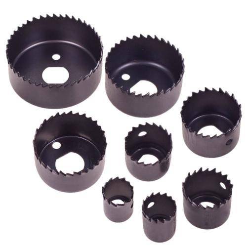 Набір корончастих фрез по дереву 11 предметів (19,22,29,32,38,44,51,64 мм)Alloid