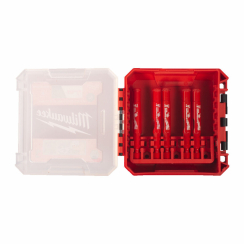 Набір коронок алмазних 1/4 Hex Diamond Max o8 мм MILWAUKEE (5шт), пластиковий кейс