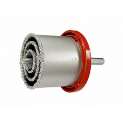 Набір коронок по керамічній плитці, 33-53-67-73 мм, 6-гранний хвостовик, MTX