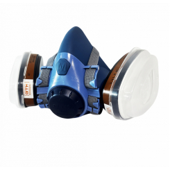 Набір маляра (напівмаска 7500, фільтр A1, тримач) р.М