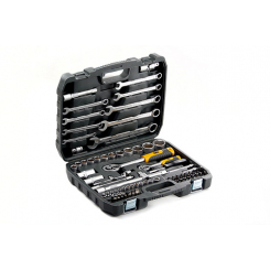 Набір насадок 72Т CrV ¼, ½ 82шт. з гайковими ключами СИЛА