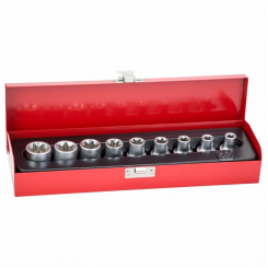 Набір насадок Star 1/2" 9шт CrV ULTRA (6086022)