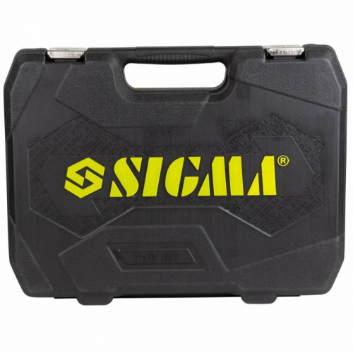 Набір насадок торцевих та біт 1/4", 1/2" 108шт CrV mid Sigma (6003771)