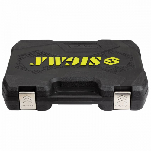 Набір насадок торцевих та біт 1/4", 1/2" 108шт CrV mid Sigma (6003771)