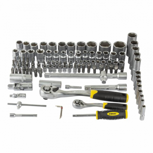 Набір насадок торцевих та біт 1/4", 1/2" 108шт CrV mid Sigma (6003771)