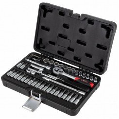 Набір насадок торцевих та біт 1/4" 46шт CrV Taiwan ULTRA (6003162)